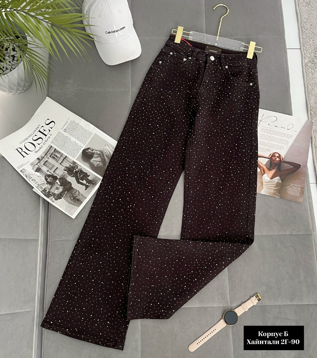 джинсы со стразами,женские джинсы со стразами,джинсы mango со стразами,джинсы клеш со стразами h&a collection,женские джинсы