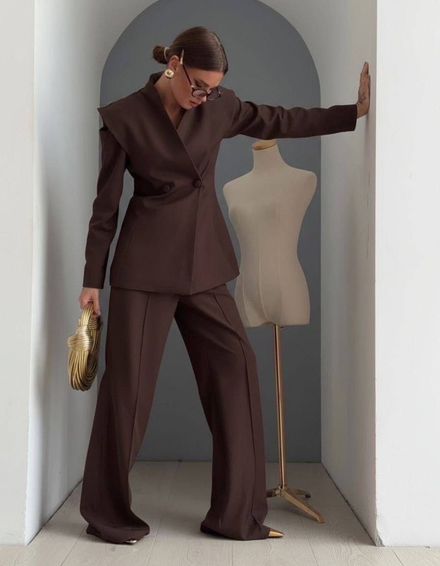 брючный костюм женский стрит стайл,модные брючные костюмы,элегантный брючный костюм,брючные костюмы женские,костюм с брюками