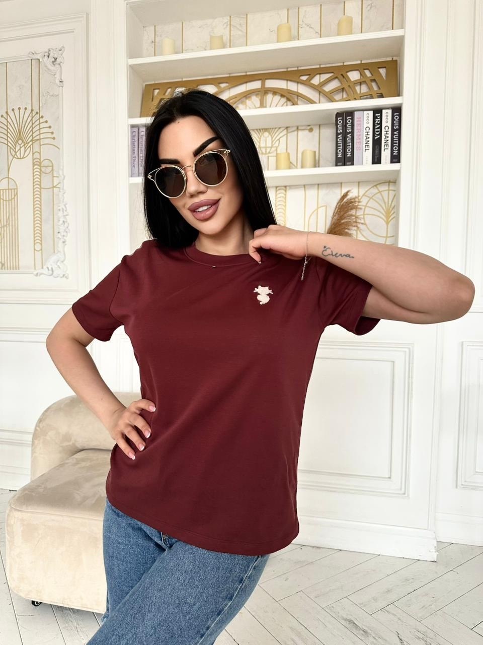 футболка женская,футболка со стразами женская,футболка,топы и футболки,футболка женская базовая