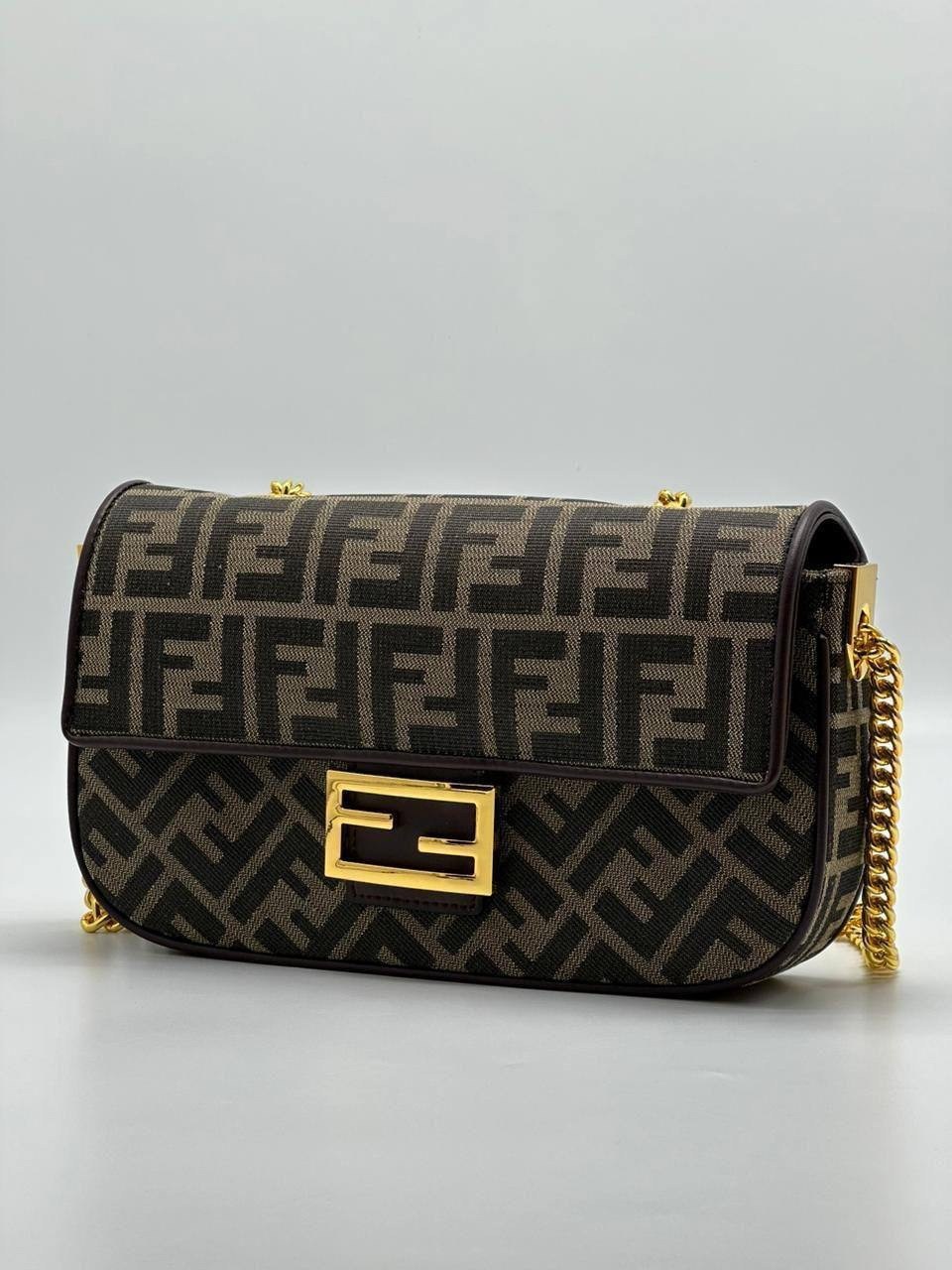 сумка fendi,женская сумка fendi,fendi сумка на плечо,сумка фенди,fendi сумка багет