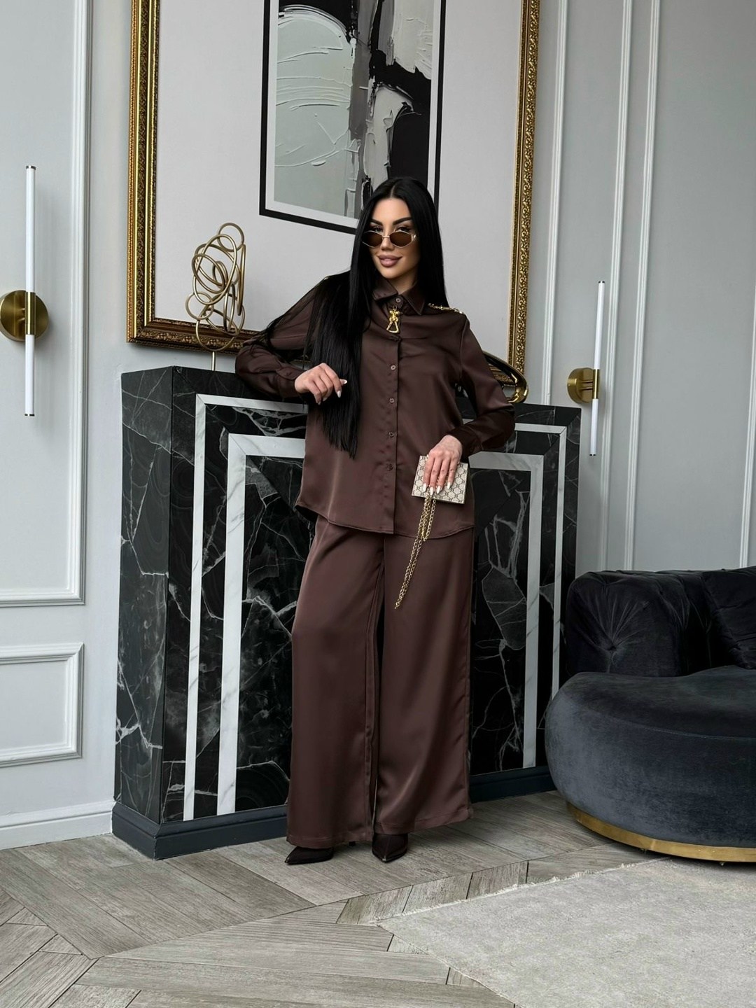 брючный костюм,шелковый костюм,шелковый брючный костюм,костюм с брюками,костюм классический