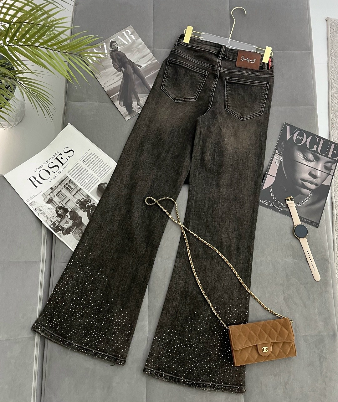 джинсы женские,джинсы со стразами,джинсы,стильные джинсы,широкие джинсы