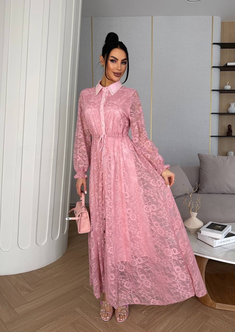 платье,стильное платье,кружевное платье,розовое платье,платье для женщин