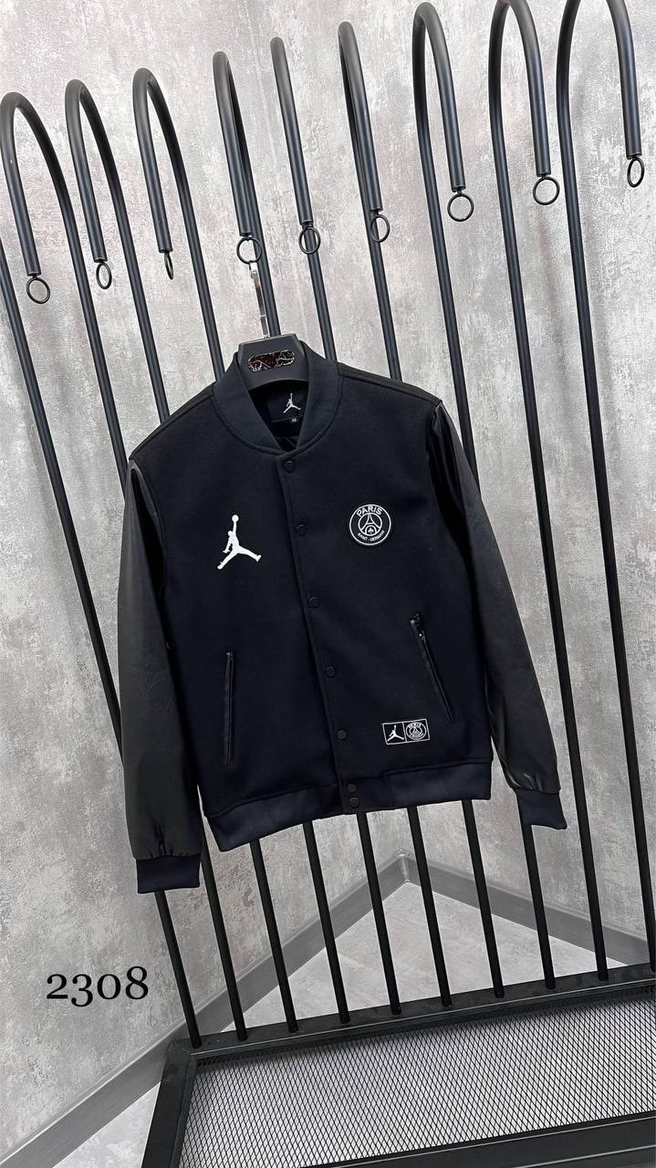 jordan бомбер,куртка psg jordan varsity jacket,бомбер jordan psg,куртка jordan,куртка бомбер