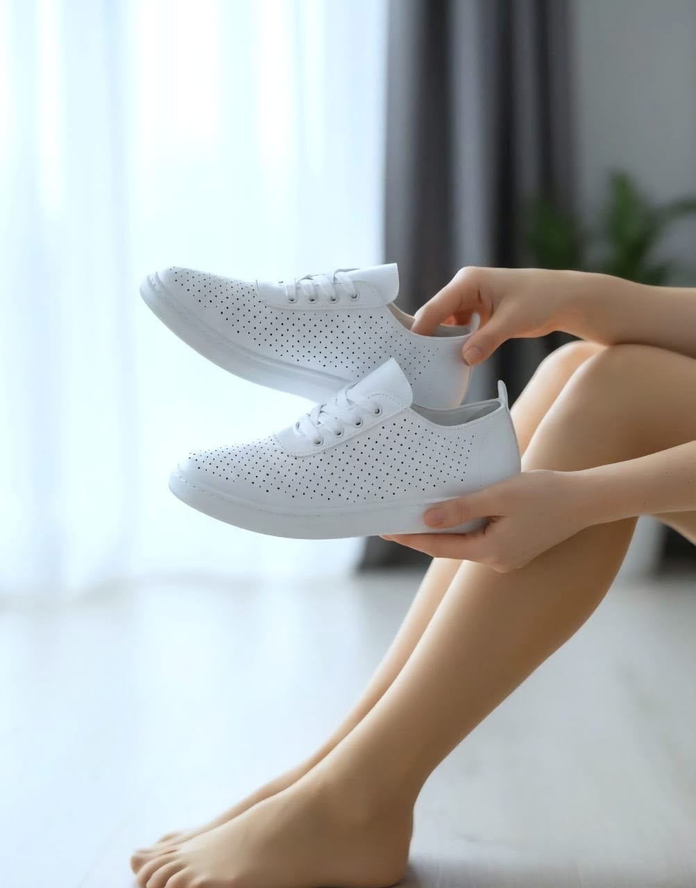 ,женские кеды,кеды с перфорацией,кеды женски,кеды летние белые