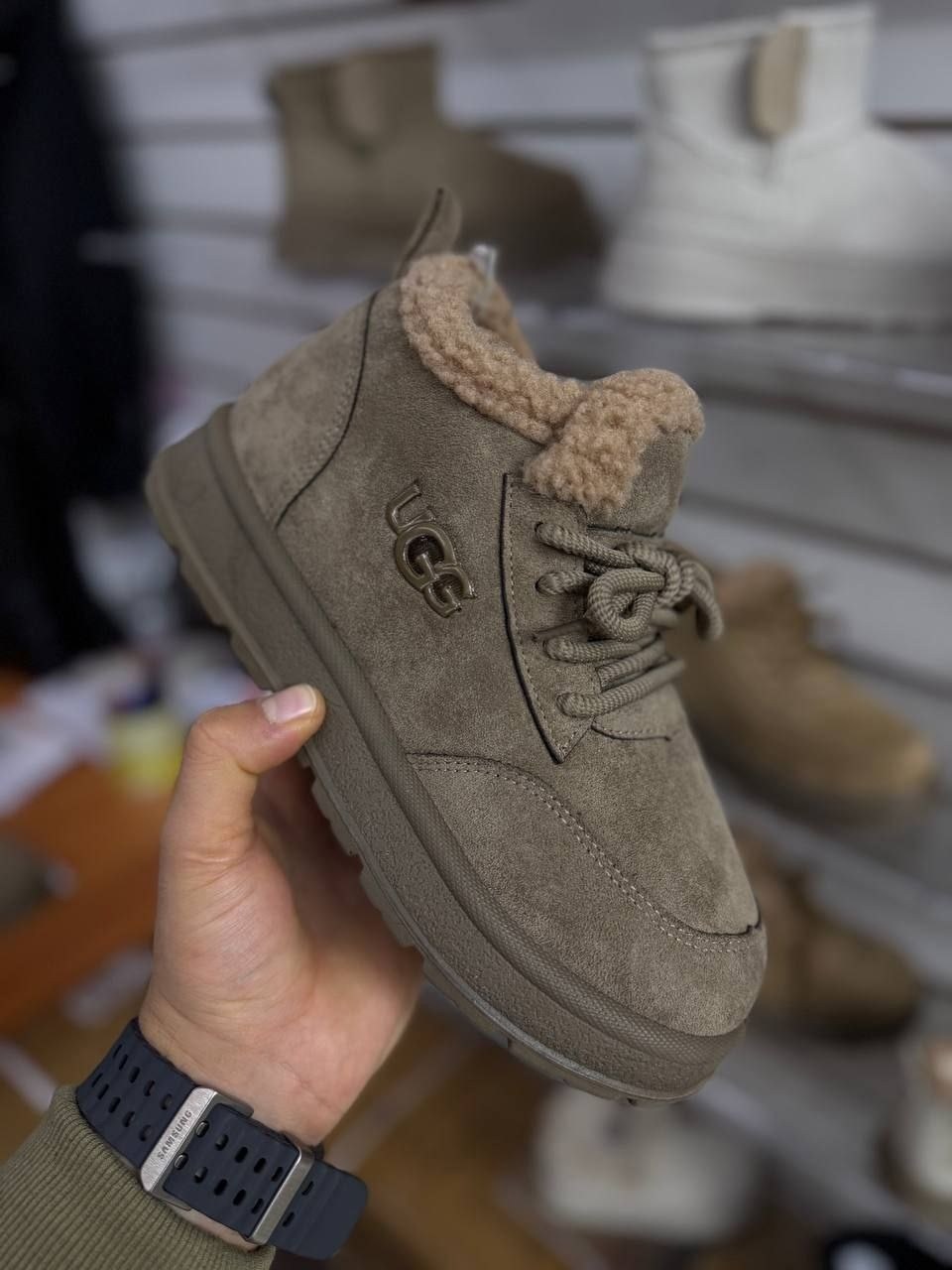 ,угги замш,женская ,кроссовки женские ugg,кроссовки зимние ugg женские