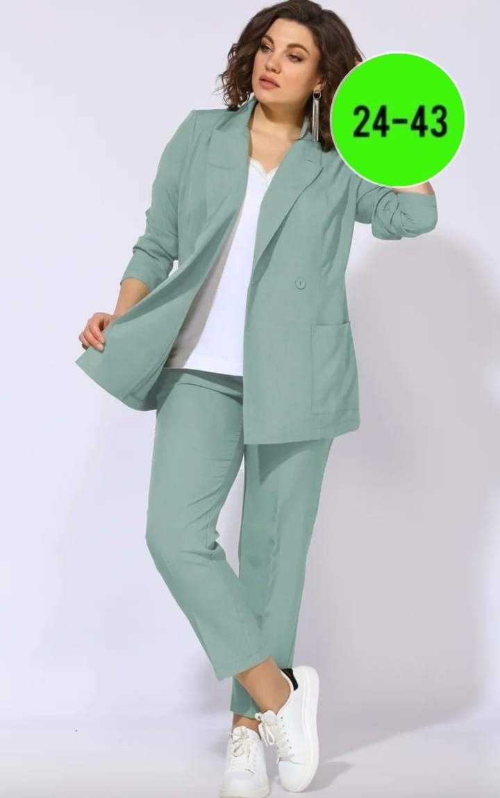 брючный костюм anastasia mak 1053а мятный,брючный костюм anastasia mak 603а салатовый двойка зеленый размер 50-60,брючный костюм anastasia mak 603а салатовый двойка,брючный костюм anastasia mak 603а с