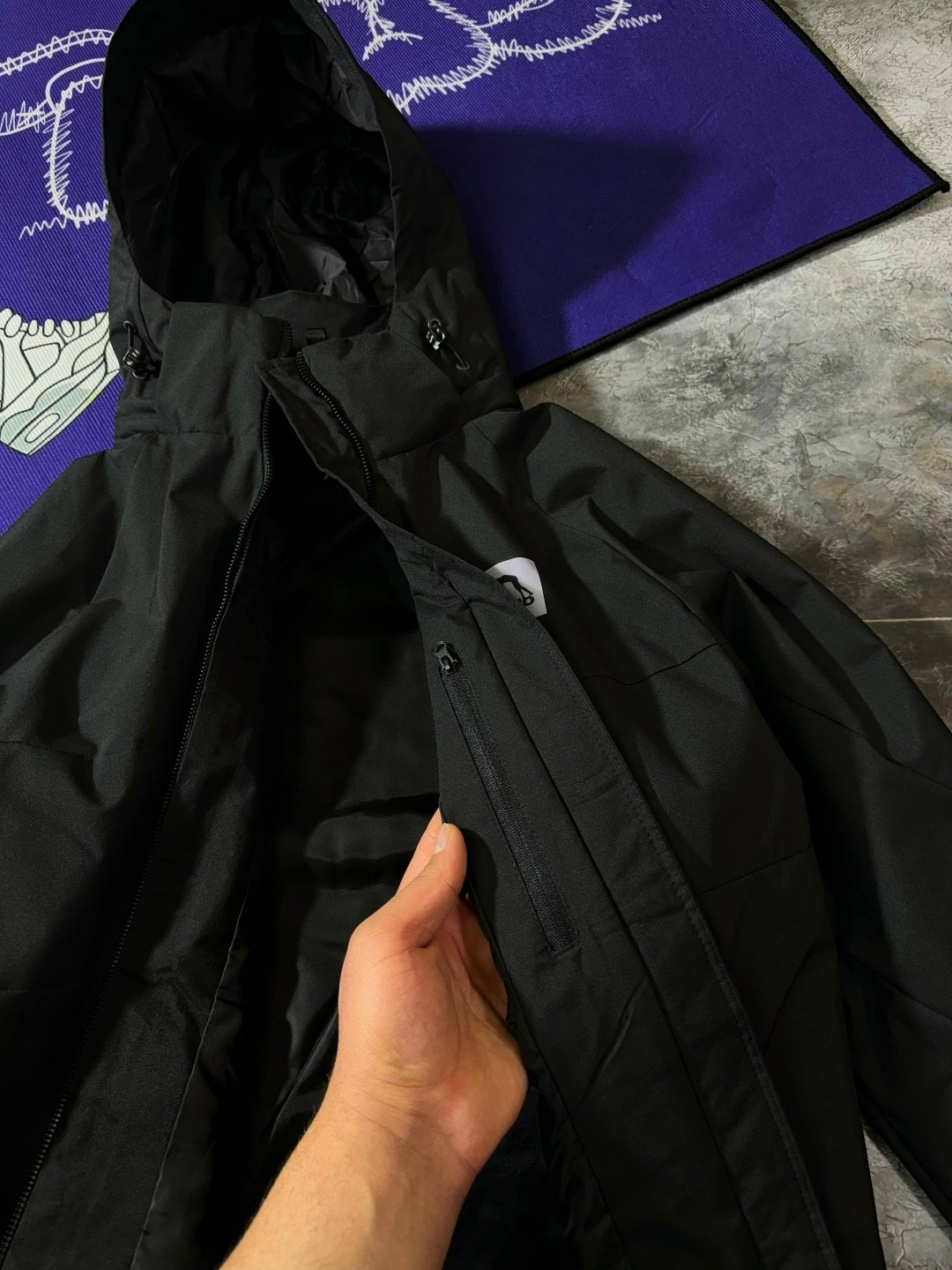 ветровка manto jacket defend black,куртка manto,куртка,куртка унисекс,ветровка manto