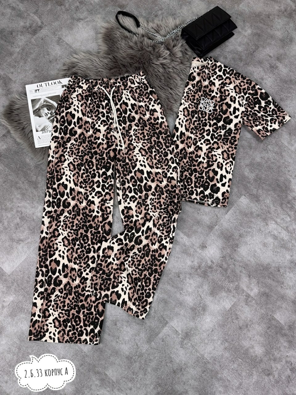 костюм женский,костюм с брюками,костюм женские спортивные костюмы,женский спортивный костюм,спортивный костюм теплый брючный леопардовый majiko