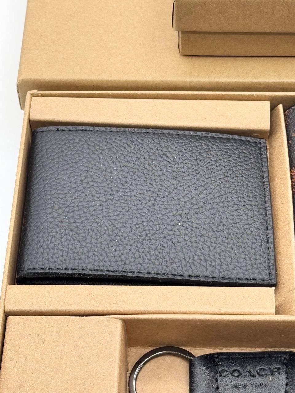 подарочный набор мужской,coach box,coach кошелек,coach кошелек мужской,мужские наборы