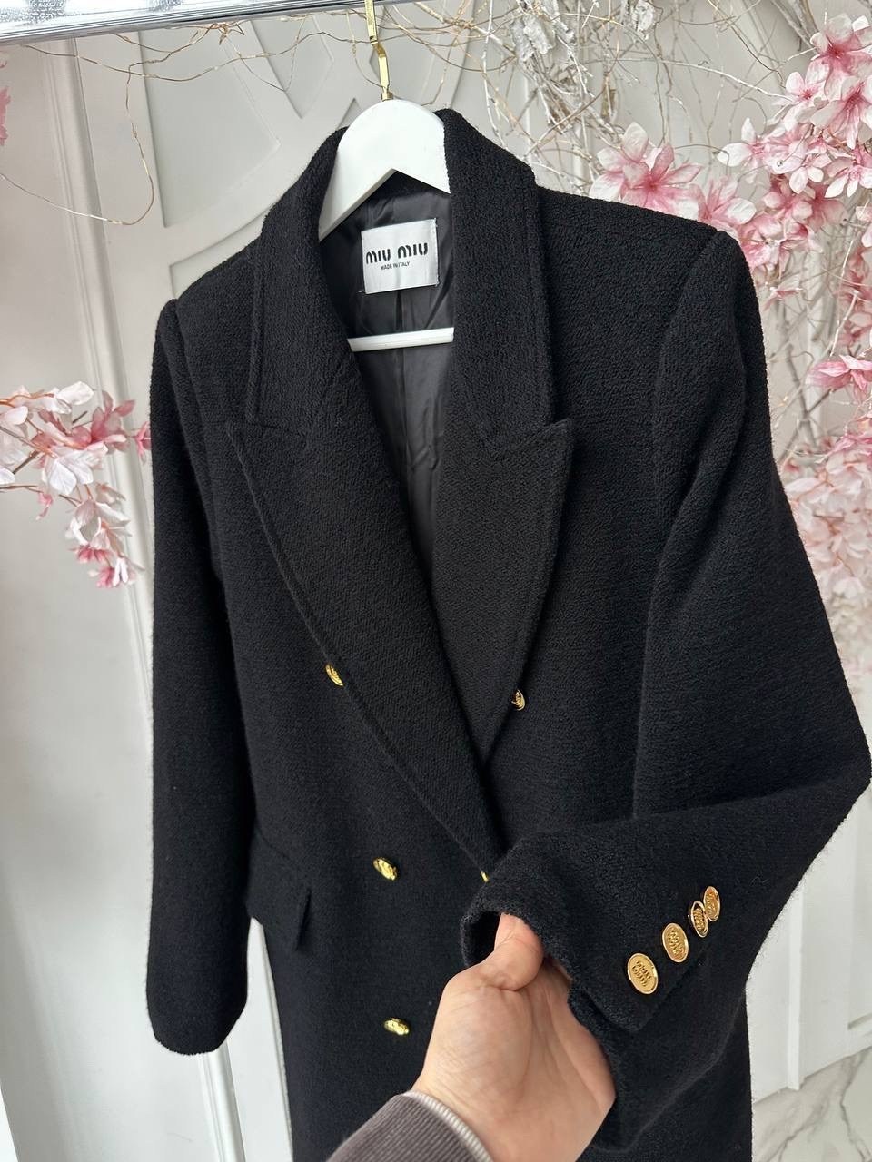 пальто женское,стильное пальто,пальто с пуговицами,шерстяное пальто,пальто женское черное