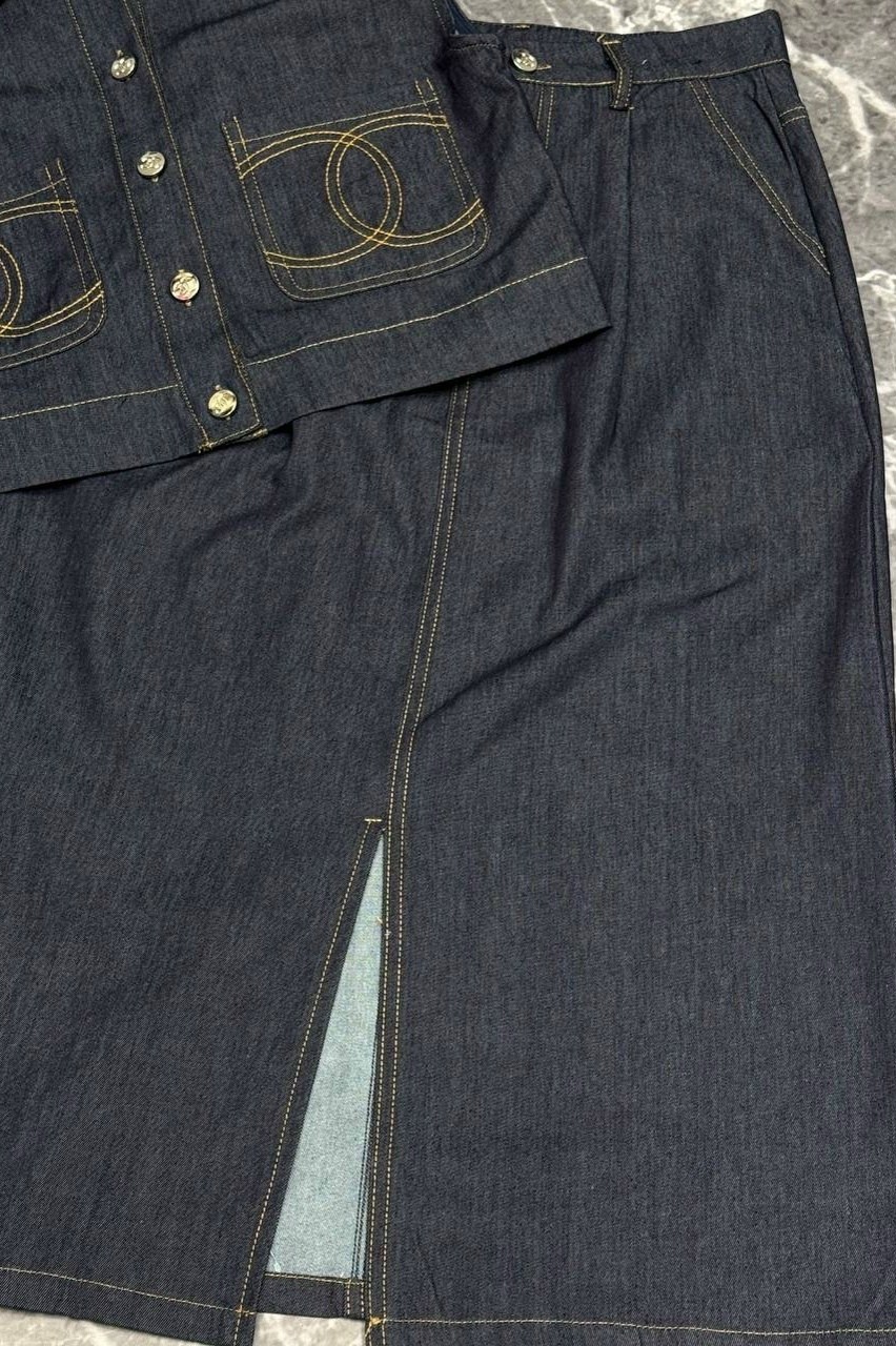 джинсовые костюмы женские,джинсовый костюм с юбкой,костюм джинсовый,костюм модный