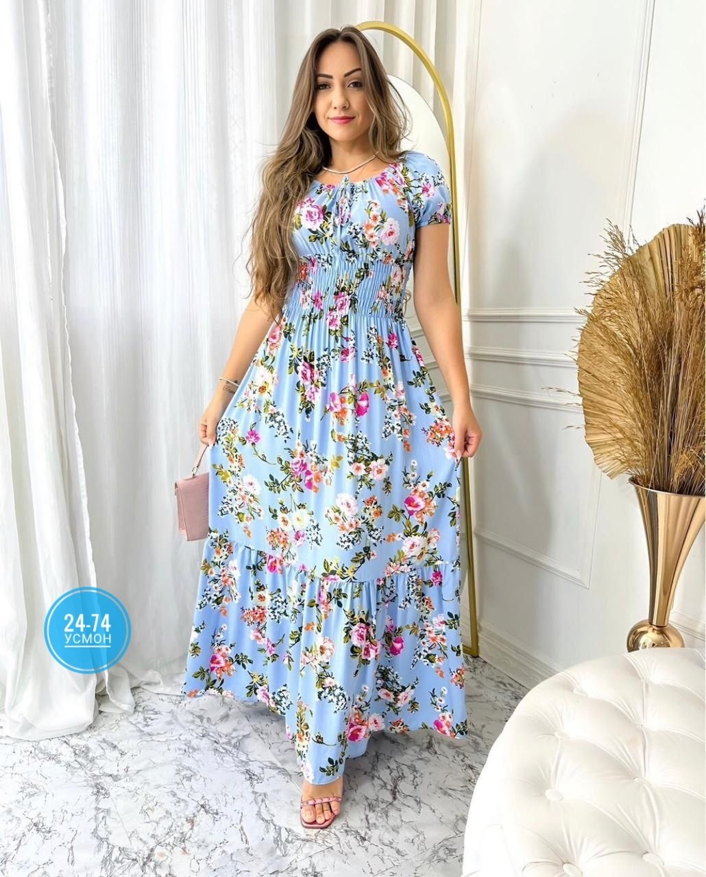 платье женское в цветочек,платье летнее длинное,платье летнее женское,женское летнее платье макси,платья платье летнее