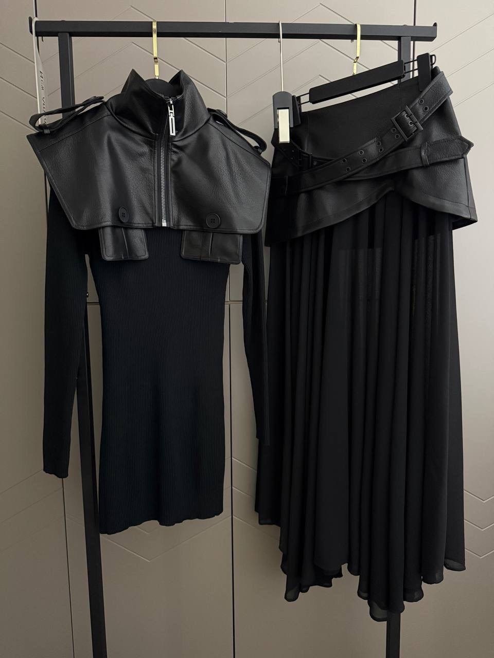 куртка косуха,стильное платье,кожаная куртка,