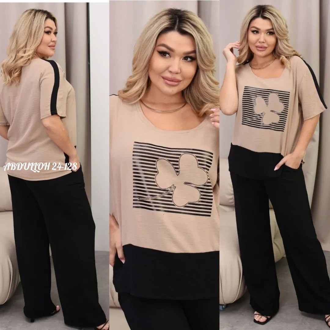 костюм женский трикотажный,женские костюмы больших размеров,женский трикотажный костюм летняя,костюм двойка,костюм двойка женская