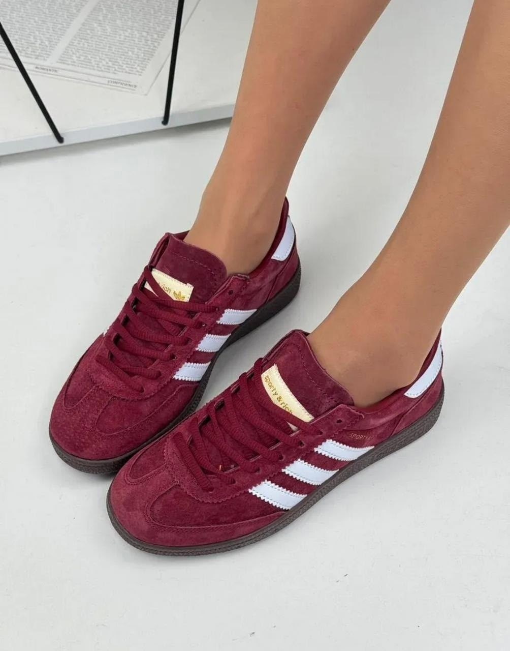 ,кроссовки adidas spezial,адидас бордовые, женская,кроссовки adidas