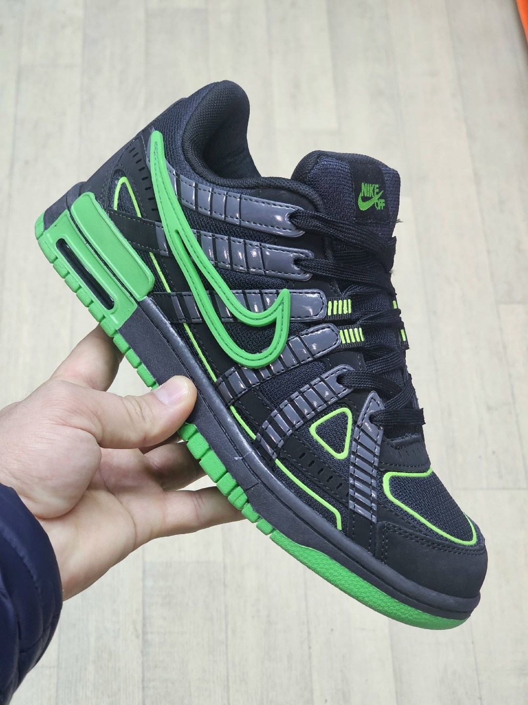 nike air rubber dunk off-white green strike,off white x nike air rubber dunk,nike air rubber dunk off white,кроссовки,кроссовки nike