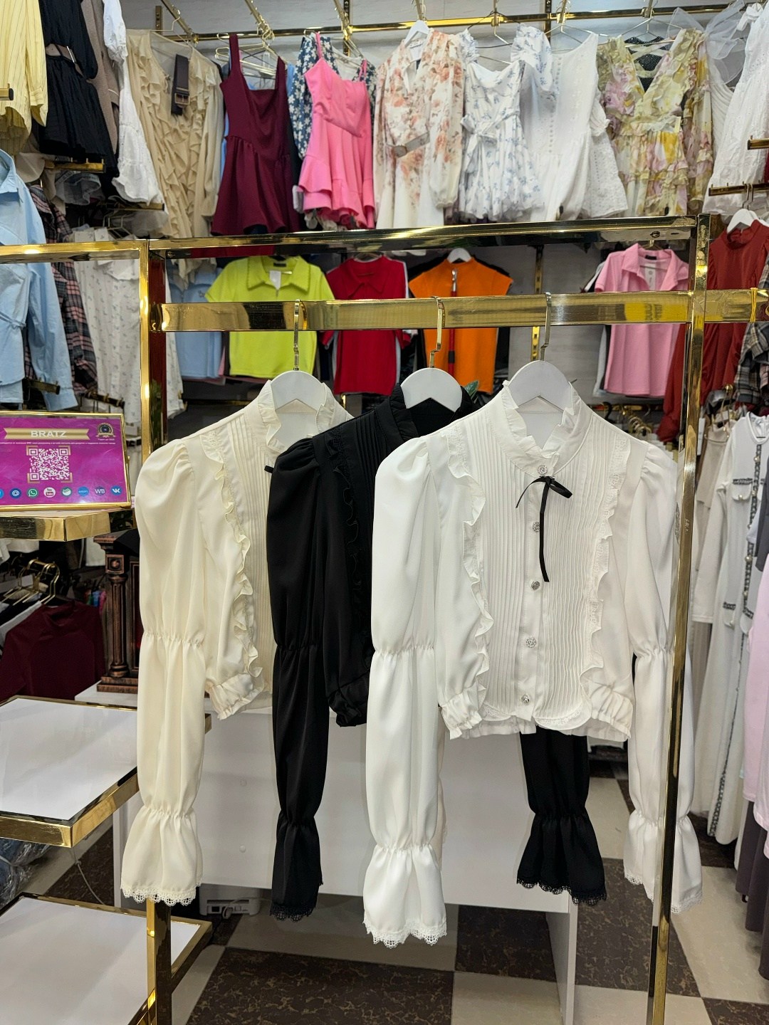 стильная блузка,блузка с оборками,шикарная блузка,модная блузка,блузка с воротником