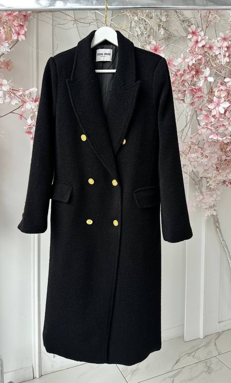 пальто женское,стильное пальто,пальто с пуговицами,шерстяное пальто,пальто женское черное