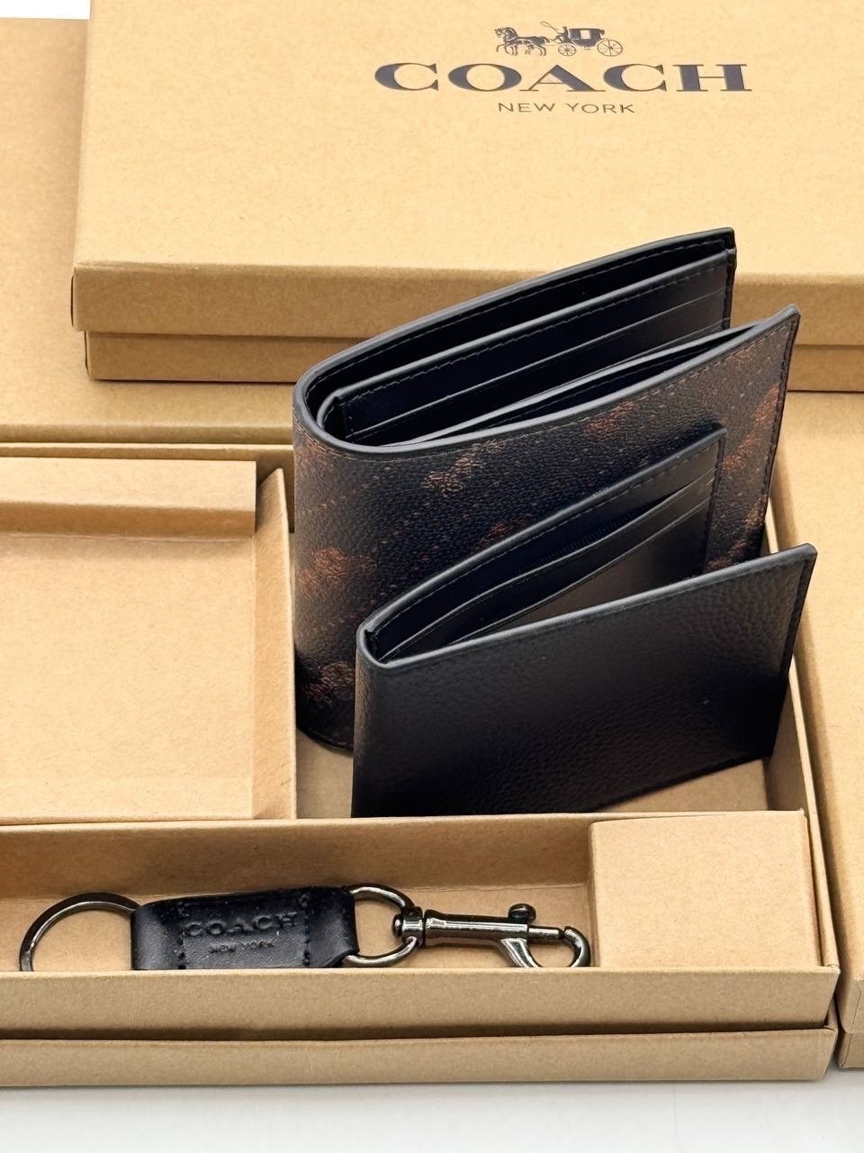 подарочный набор мужской,coach box,coach кошелек,coach кошелек мужской,мужские наборы