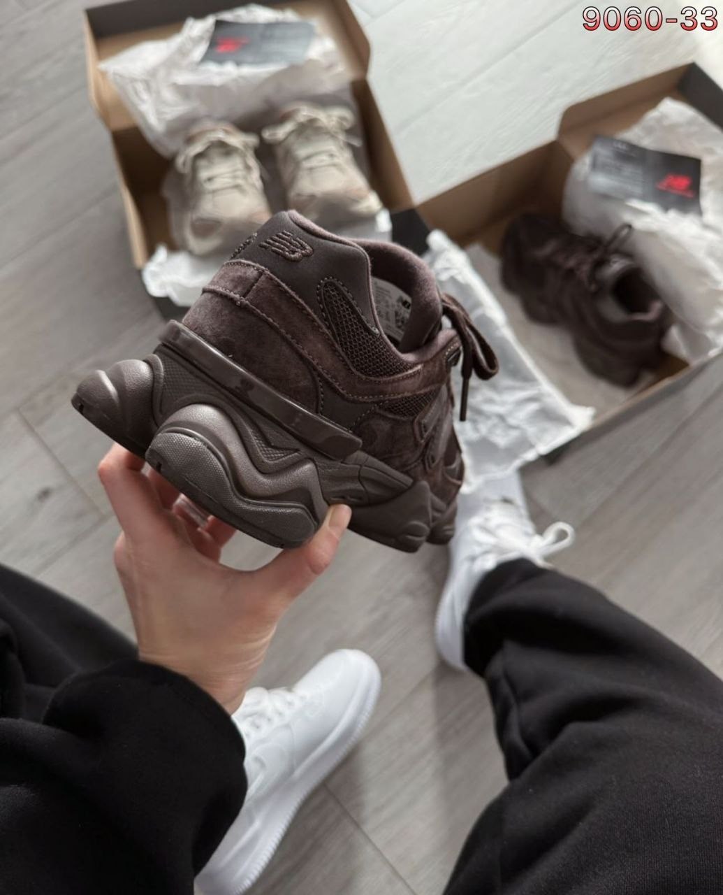 кроссовки,кроссовки new balance 9060,кроссовки женскиe,new balance 9060 mushroom brown, женская