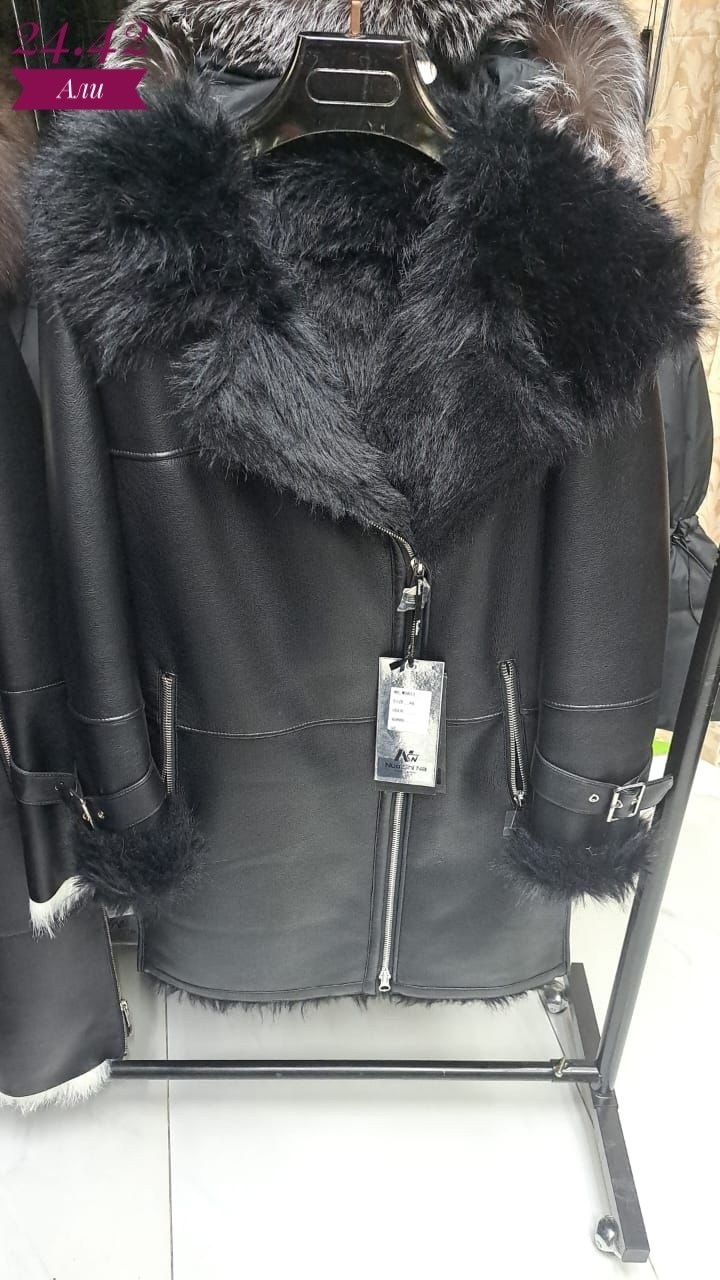 женская дубленка,дубленка,дубленка удлиненная,дубленка искусственная lesoff,эко дубленка женская