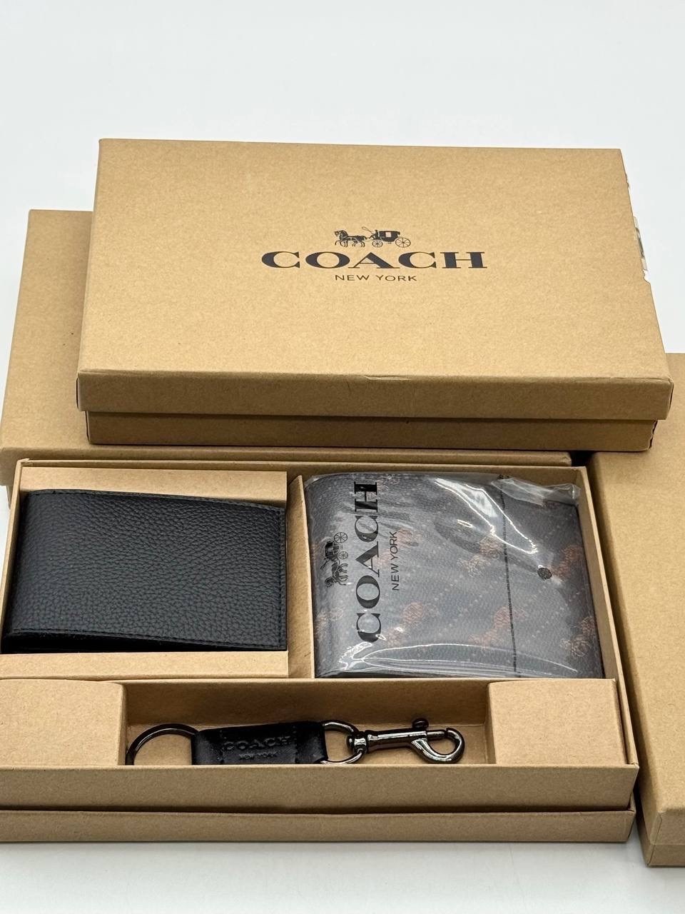 подарочный набор мужской,coach box,coach кошелек,coach кошелек мужской,мужские наборы