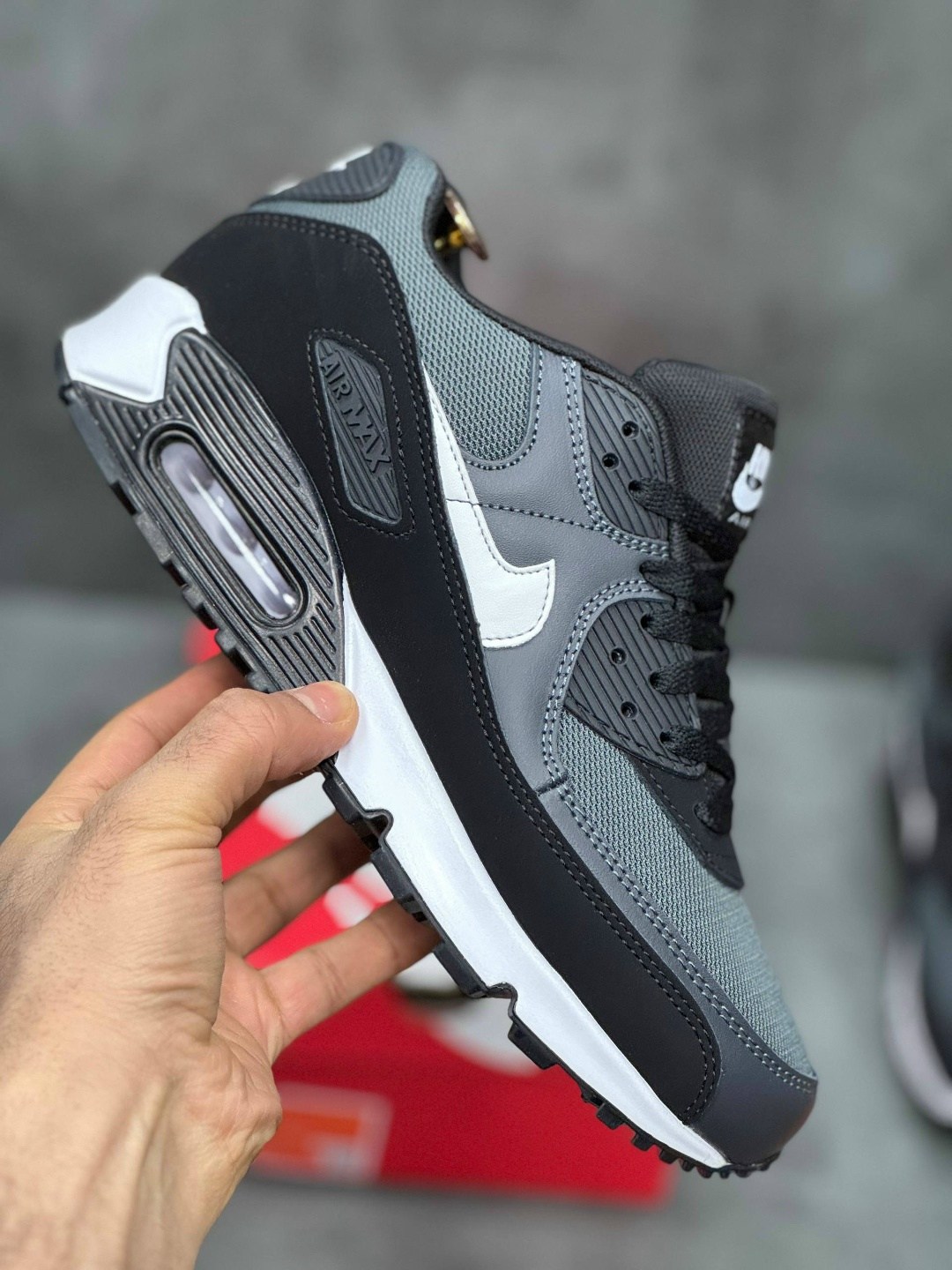 кроссовки мужские nike air max,мужские кроссовки nike air max 90,кроссовки nike air max 90,кроссовки,кроссовки nike air max 90 anthracite dark grey