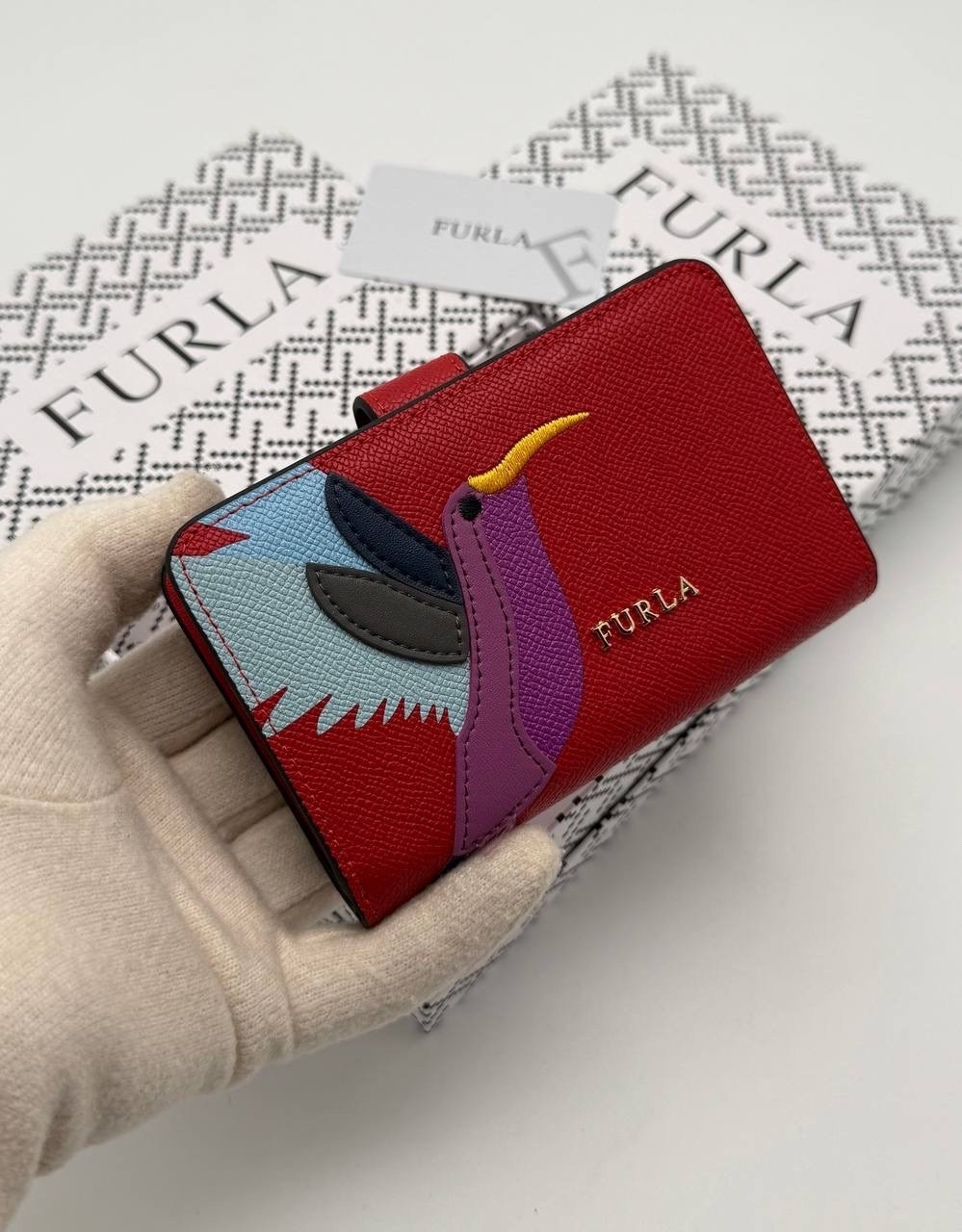 кошелёк furla,кошелек фурла,обложка на паспорт furla,кошелек женский,furla колибри кошелек