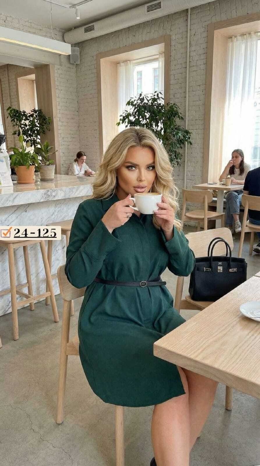 повседневные платья,женское платье,платье с поясом,платье,платье зеленое