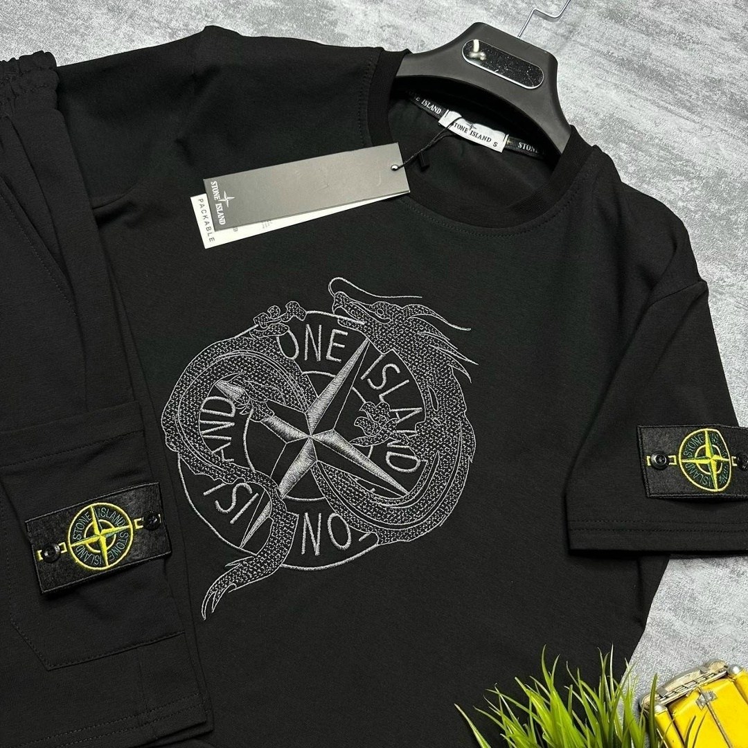 костюм футболка шорты,спортивные костюмы мужские,костюм с шортами мужской,костюм с шортам,спортивный костюм stone island