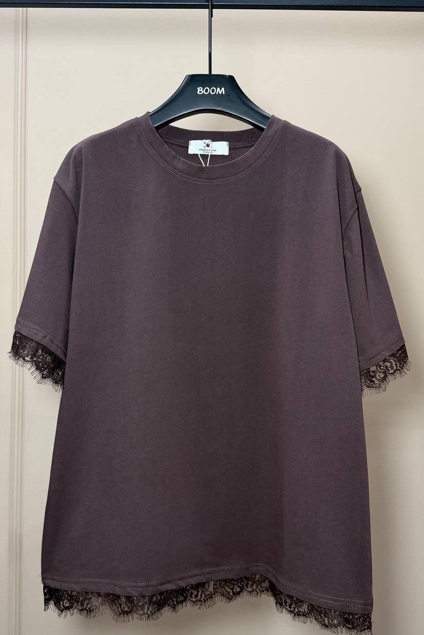 футболка с кружевами,футболки и топы,женская футболка,футболка с кружевными вставками