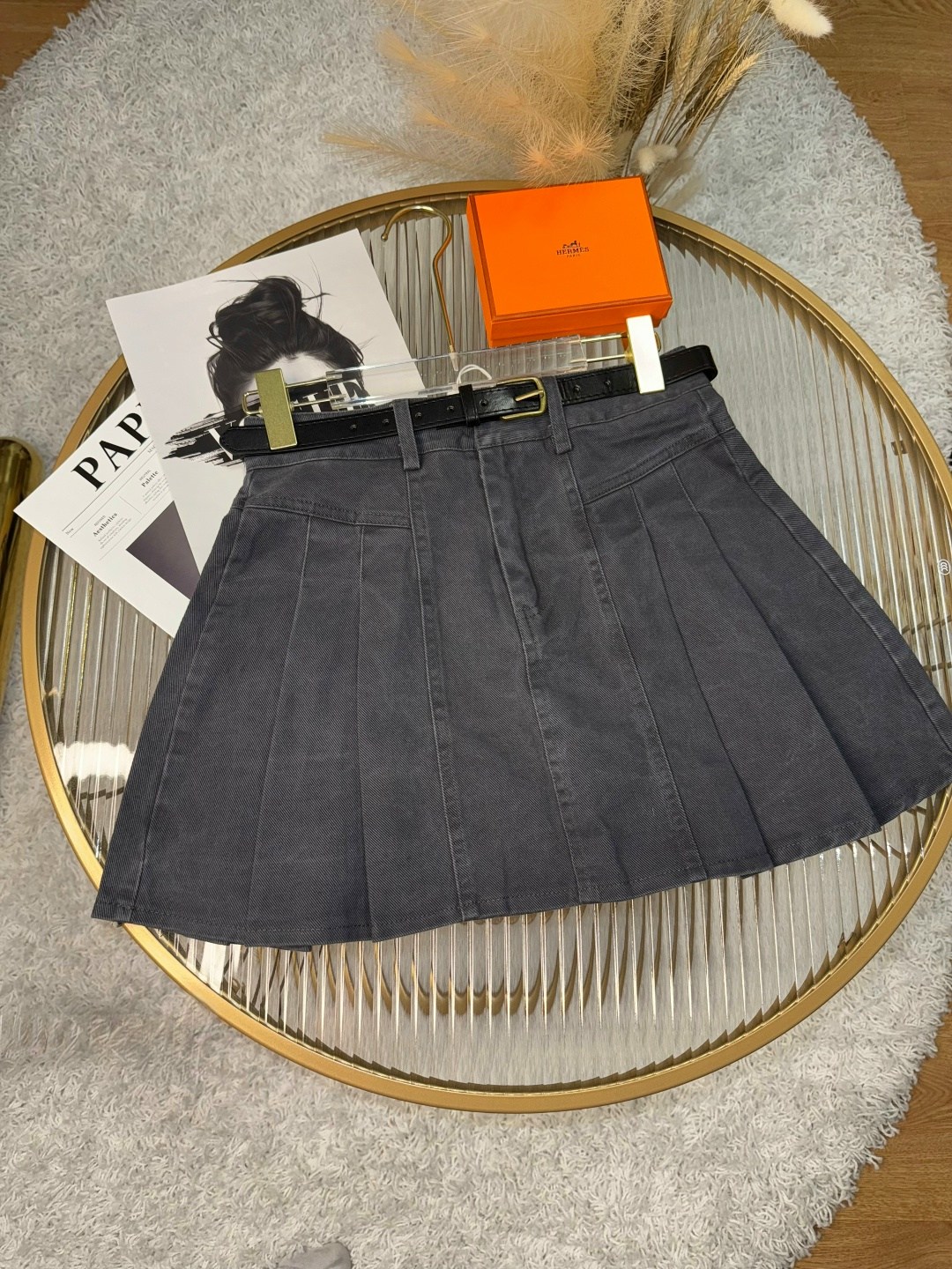 юбка мини плиссе джинсовая школьная,джинсовая плиссированная юбка мини,плиссированная юбка,юбка,женская плиссированная юбка с высокой талией