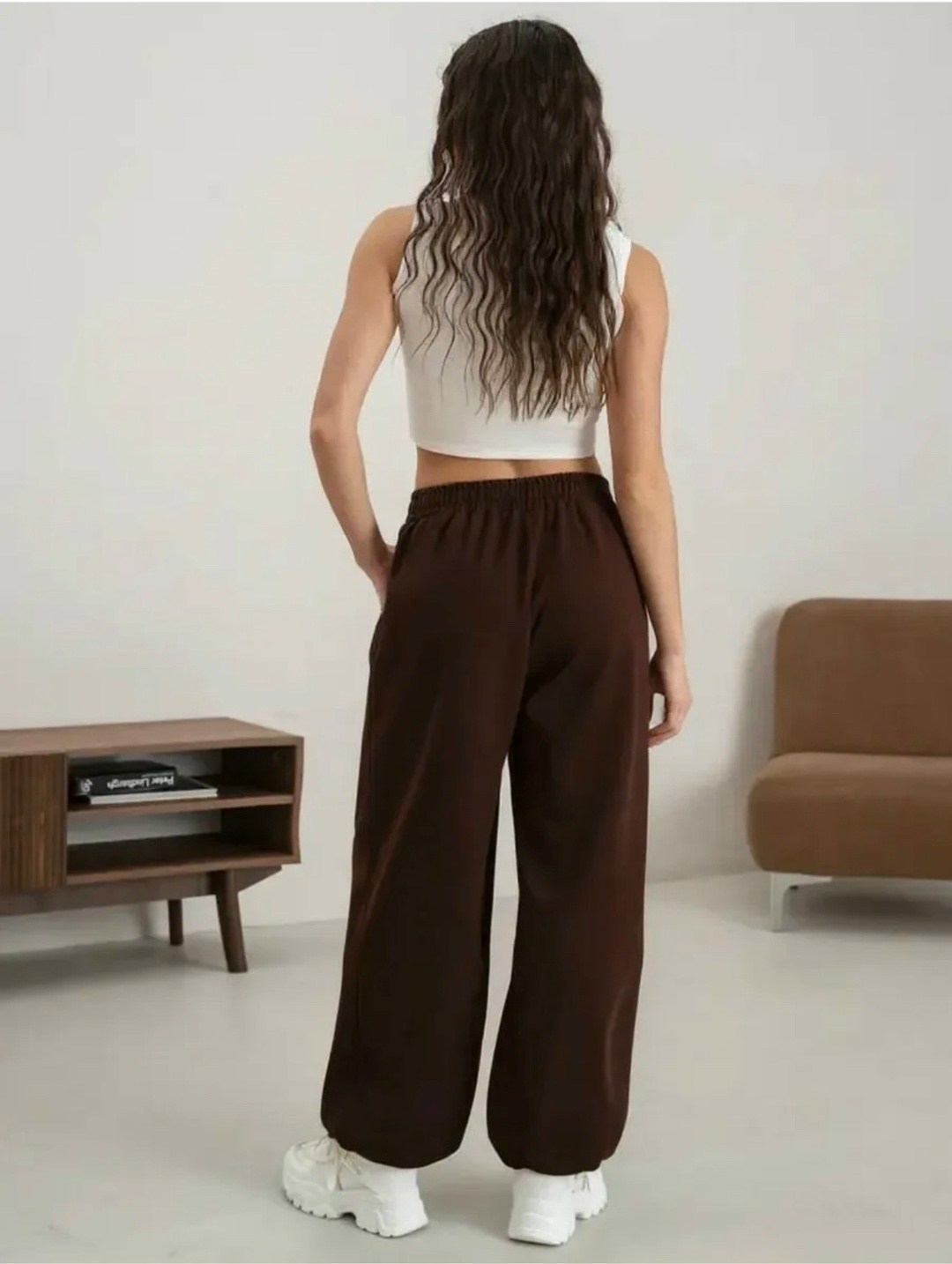 спортивные брюки женские телодвижения brukizshp3p-s-1/ коричневые s,спортивные брюки,широкие брюки,трикотажные брюки,женские спортивные брюки