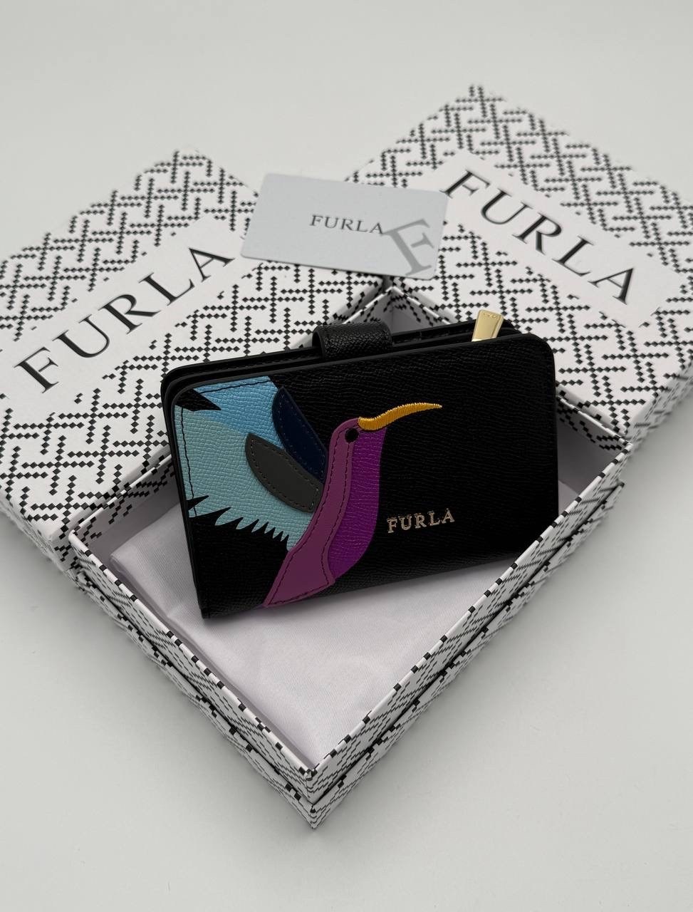 кошелёк furla,кошелек фурла,обложка на паспорт furla,кошелек женский,furla колибри кошелек