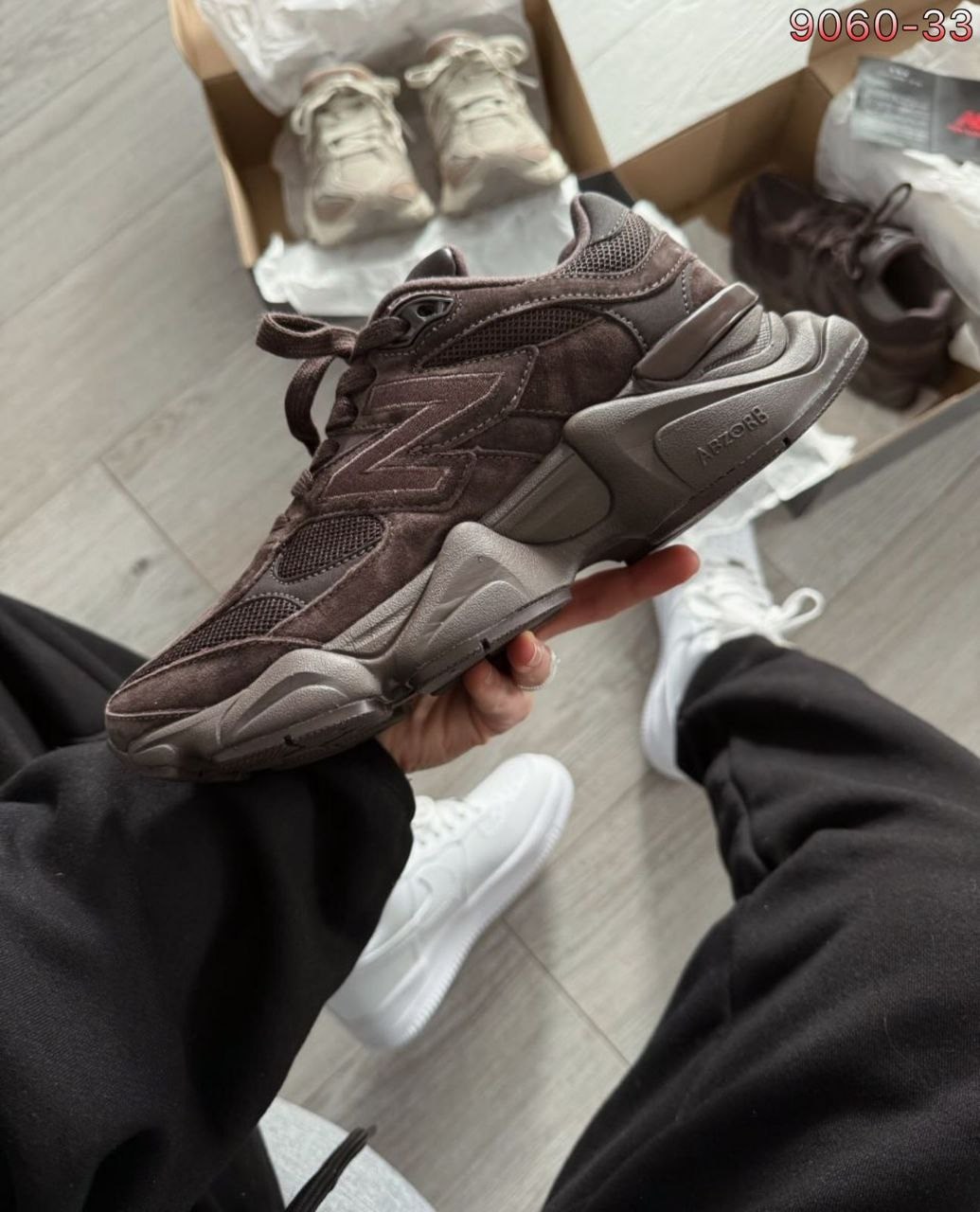 кроссовки,кроссовки new balance 9060,кроссовки женскиe,new balance 9060 mushroom brown, женская