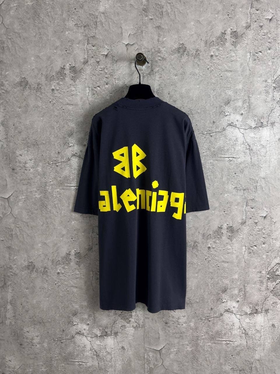 баленсиага футболка,balenciaga футболка,футболка оверсайз,футболки модные