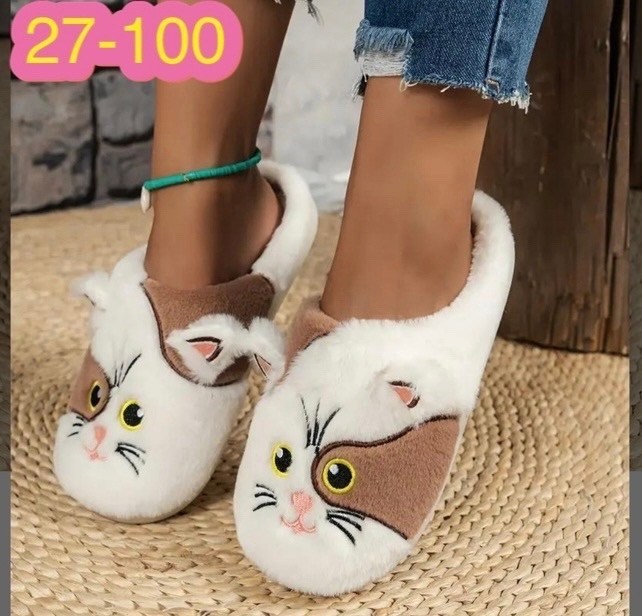 cat slippers женские легкие пушистые домашние тапочки,женские хлопковые тапочки с изображением кота,пушистые женские домашние тапочки,тапочки домашние женские,тапочки домашние пушистые