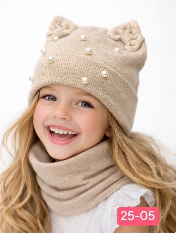комплект шапка и снуд для девочек,шапка снуд для девочки,шапка и снуд комплект трикотажный детский,демисезонная шапка со снудом,шапочка с хомутом для девочки