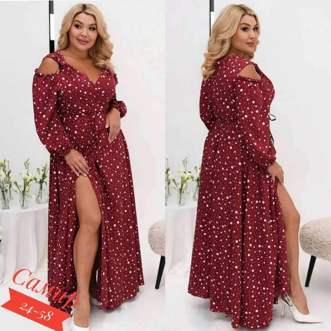 платье большие размеры,женские платья длинные,длинное платье в горошек,женское летнее платье,женское платье больших размеров