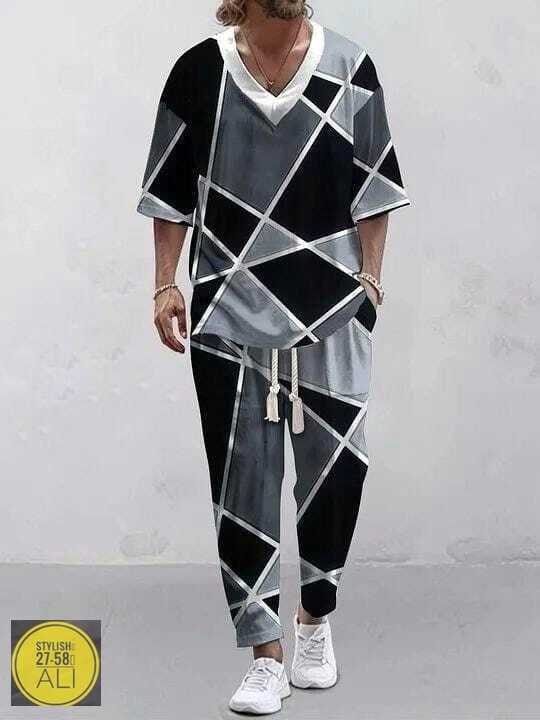 мужская мода,костюм для мужчин,костюм с принтом,мужские спортивные костюмы,летние костюмы