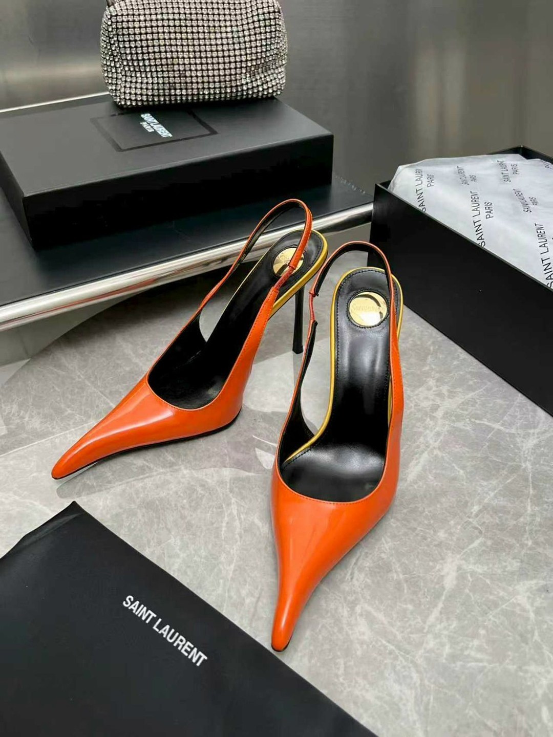 туфли saint laurent,туфли лодочка, женская,туфли резервед,туфли брендовые