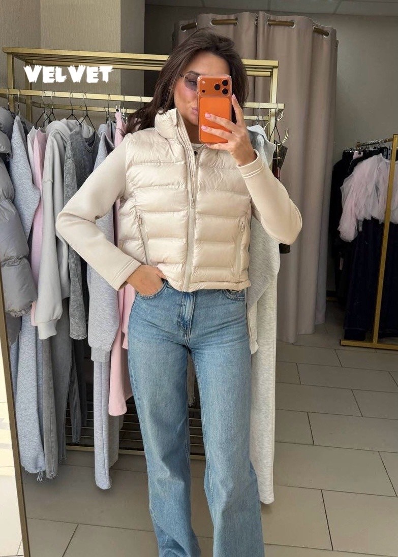 жилетка женская,коричневая жилетка женская,жилет,жилетка,теплая куртка