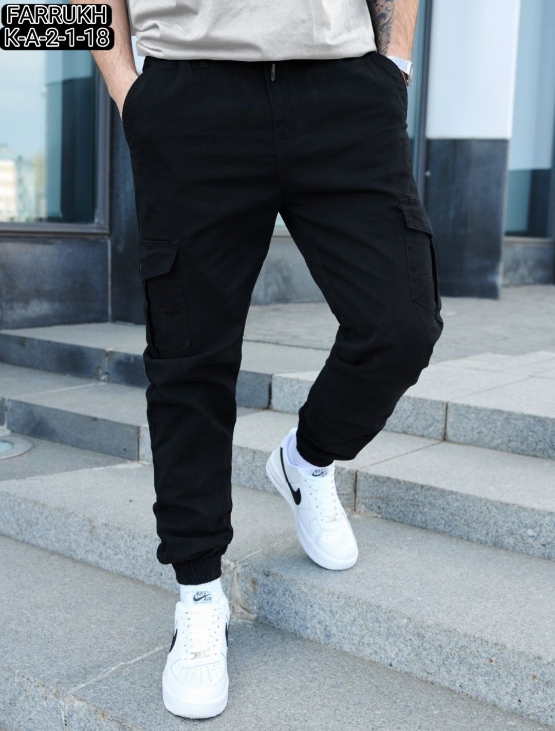 брюки джоггеры мужские,брюки мужские карго,брюки джоггеры с карманами черные barouz,джоггеры мужские люксовые,джоггеры мужские базовый люксовые