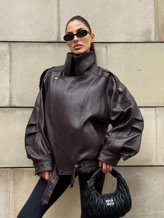 женская кожаная куртка,кожаная куртка,куртка женская,куртка из искусственной кожи женская,edem-room модная кожаная куртка - бомбер