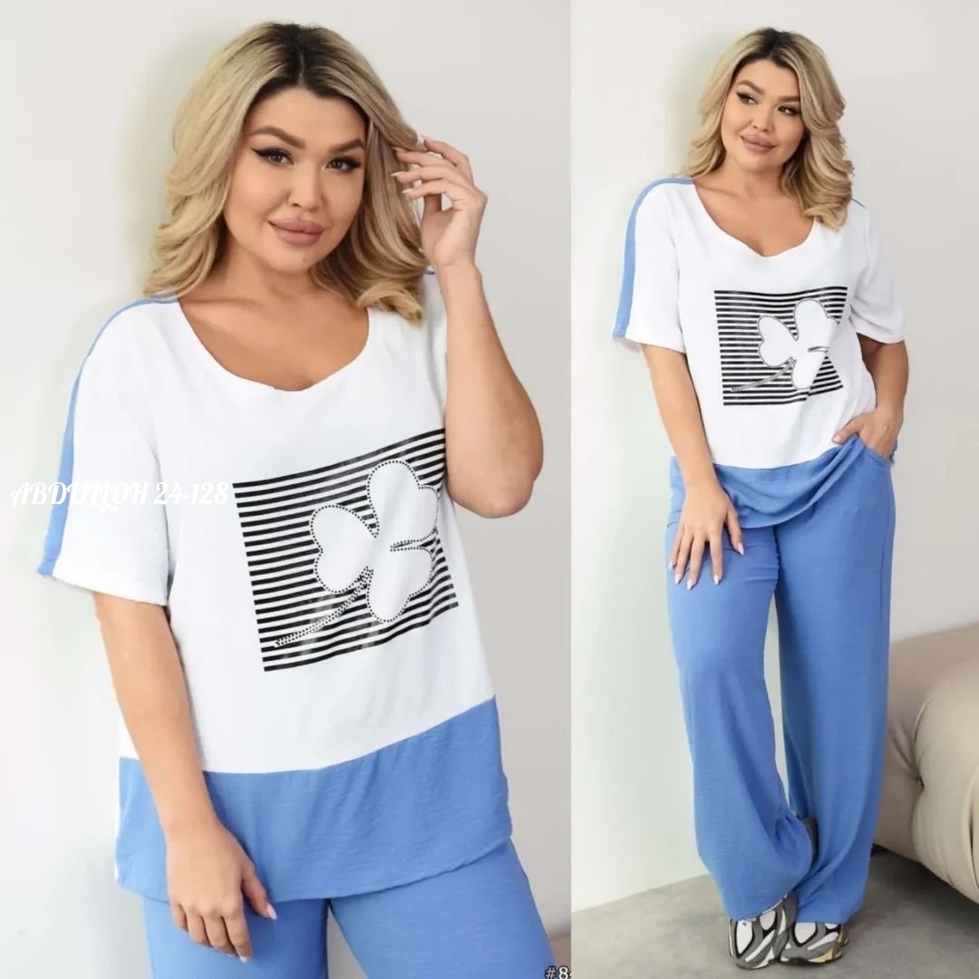 костюм женский трикотажный,женские костюмы больших размеров,женский трикотажный костюм летняя,костюм двойка,костюм двойка женская