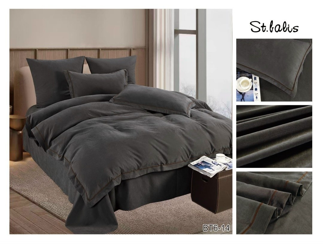 комплект постельного белья,однотонное постельное белье,комплект постельного белья alanna,комплект постельного белье евро,комплект постельного белья boris бархатный сатин