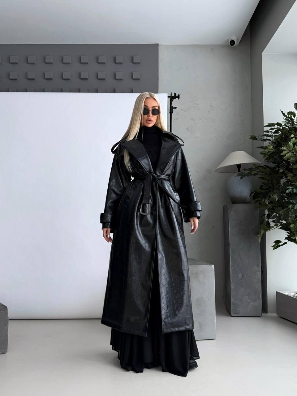 кожаный плащ тренч,тренч кожаный,плащ кожаный длинный,тренч кожаный длинный плащ popova.collection,кожаное пальто