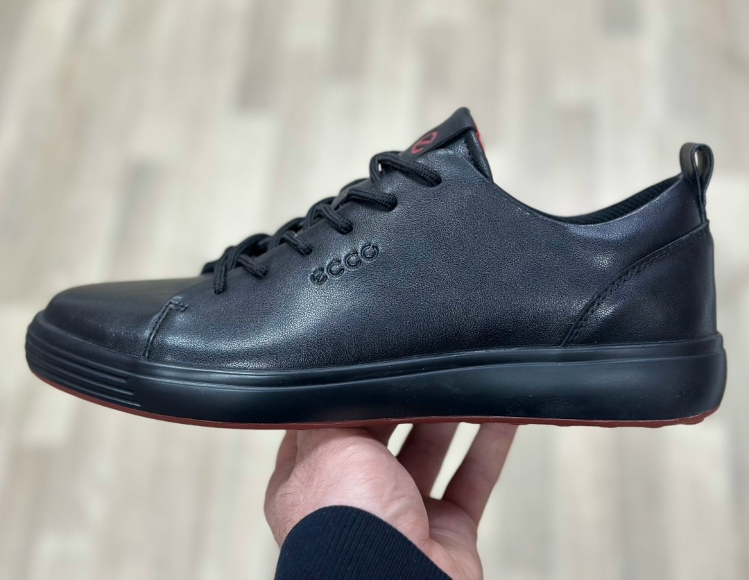 мужские кроссовки ecco,кроссовки,кроссовки мужские кожаные,кроссовки ecco,черные кроссовки