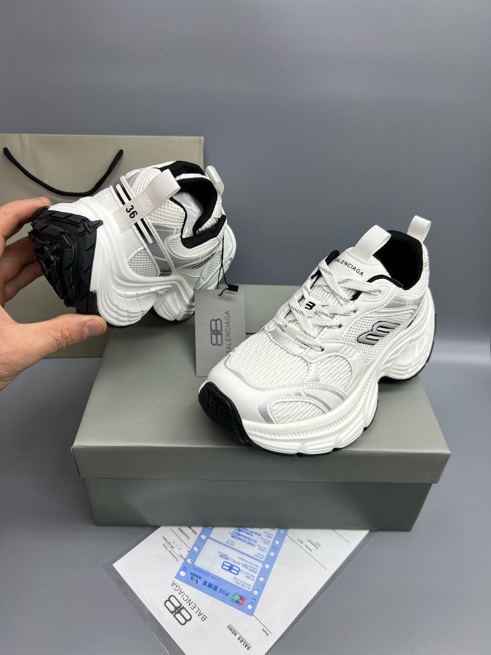 женские кроссовки,кроссовки 10xl balenciaga белый черный серый,,женские кроссовки balenciaga,кроссовки кроссовки женские